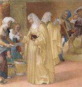 The miracle of the hl. Brigitta Lorenzo Lotto